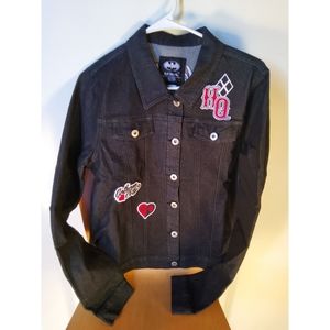 Harley Quinn Black Jrs. Denim Jacket
